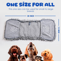 Microfiber bath towel for dogs and cats
