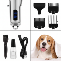 Electric grooming trimmer for dogs and cats