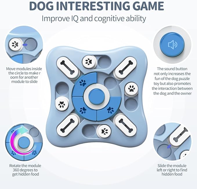Interactive Play Toy For Dogs And Cats With Built In Sound Feature