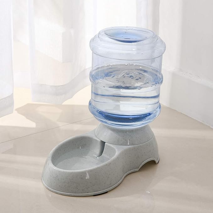 Dog And Cat Water Bowl With Gravity Water Dispenser