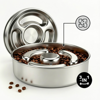 Dog Food And Water Bowl For Everyday Indoor Feeding