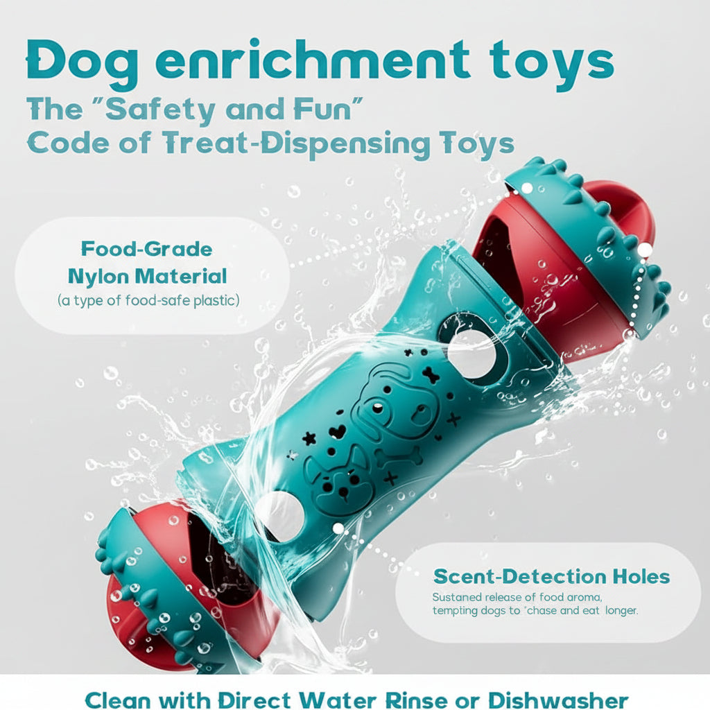 Dog Play Treat Toy With Simple Dispensing Design