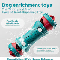 Dog Play Treat Toy With Simple Dispensing Design