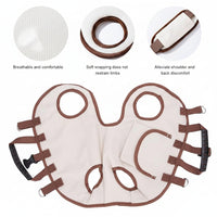 Dog Sling Carrier With Comfortable Shoulder Strap For Daily Use