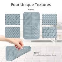 Dog Treat Lick Mat For Peanut Butter Yogurt And Soft Food Use