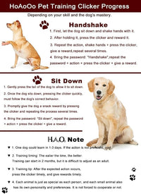 Positive reinforcement dog training clicker, easy to use and durable.