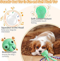 Plush dog toy helps reduce boredom and anxiety in dogs