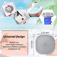 Easy Install Silicone Drain Hair Catcher