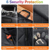 Durable pet car seat cover for dogs