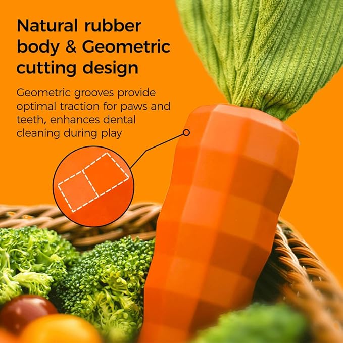 Durable rubber dog toy for aggressive chewers long lasting