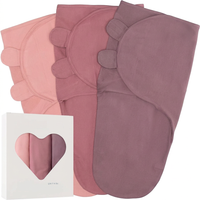 Easy Swaddle Blanket 3 Pack 100% Cotton Newborn Wrap