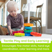 Educational Stacking Toy For Toddlers Ages 1 Year And Above