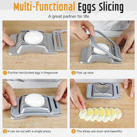 Egg and Fruit Slicer with Precision Steel Wires