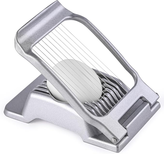 Stainless Steel Egg Slicer for Boiled Eggs and Fruits