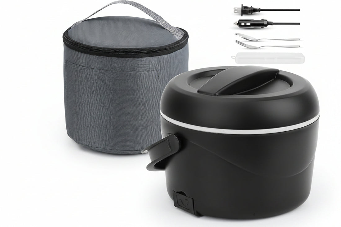 Electric heated lunch box with 37oz portable design