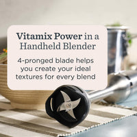 Premium Immersion Blender 625W Stainless Steel Shaft