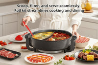 6L Multi-Function Electric Cooking Pot with Non-Stick Coating