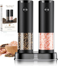 Automatic Salt and Pepper Grinder Set