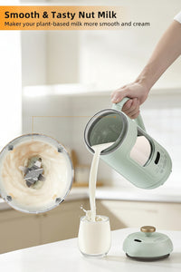 Nut Milk Blender with Viewing Window and Cleaning Mode