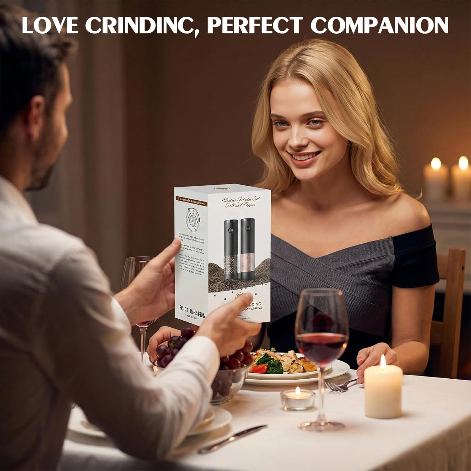 Large Capacity Electric Grinder