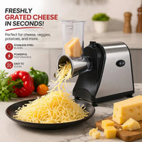 5-in-1 Electric Cheese Grater & Vegetable Shredder