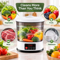 Ozone Fruit Cleaner & Vegetable Washing Machine for Home