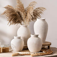Farmhouse Decorative Vase for Fresh and Dried Flowers