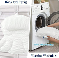 Ergonomic Bathtub Pillow Quick Dry