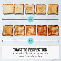 Self-Centering Toaster for Perfect Browning