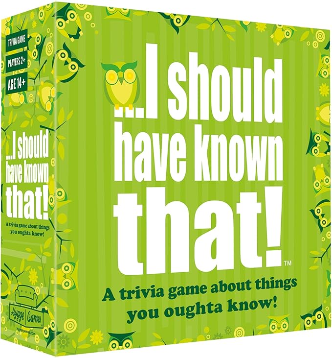 Family Trivia Question Card Game for family fun