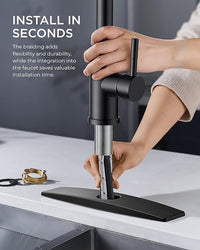 Pull out sprayer kitchen faucet for RV