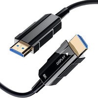 Fiber Optic HDMI Cable 50ft, Ultra High-Speed 48Gbps, Supports 8K@60Hz, 4K@120Hz for PS5, Xbox, HDTV