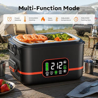 Electric lunch box with five-sided heating design