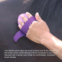 Flexible Equestrian Brush For Regular Horse Grooming