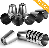 Cake decorating nozzles and couplers