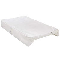 Foam contoured changing pad with waterproof cover, soft and safe for diaper changes