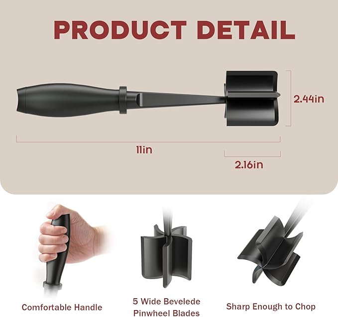 Kitchen Mixing Tool for Soft Cooked Ingredients
