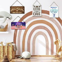 Forest theme nursery wall decor for kids room
