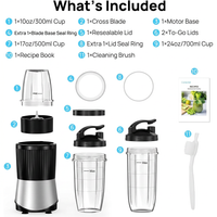 Fruit drink blender for breakfast and snack preparation