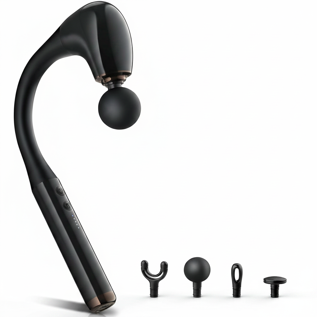 FVZ Massager with Upgraded Extension Handle Front View
