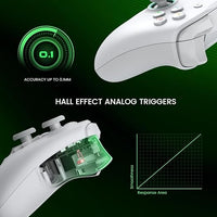 hall effect joystick precision control gaming controller