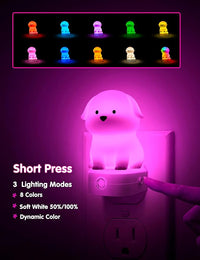 LED Wall Plug Night Light For Hallway And Indoor Use