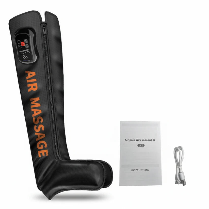 Handheld massager neck and back massager and leg compression boots set