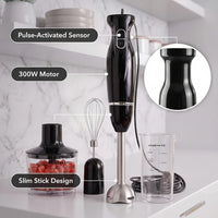 Compact Electric Blender Stick for Home Cooking