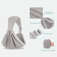 Hands-Free Parenting Baby Carrier, ergonomic design for both parent and baby’s comfort.