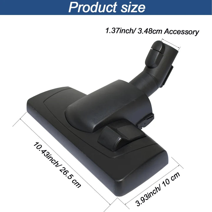 35mm Vacuum Cleaner Brush Head for Hard Floors & Carpet
