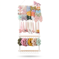 Headband Holder for Girls Wall Hanging Hair Accessories Organizer for Baby and Toddler