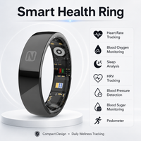 Heart rate monitoring smart ring for daily wellness and fitness tracking
Waterproof Smart Ring Lifestyle Image