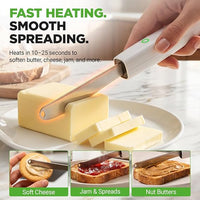 Cordless Electric Butter Warmer Knife with Ready Indicator