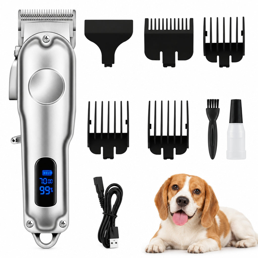 High-power electric pet hair clipper for dogs and cats